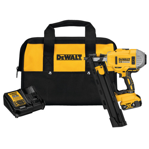 Dewalt DCN21PLM1 20V MAX* 21° Plastic Collated Cordless Framing Nailer Kit