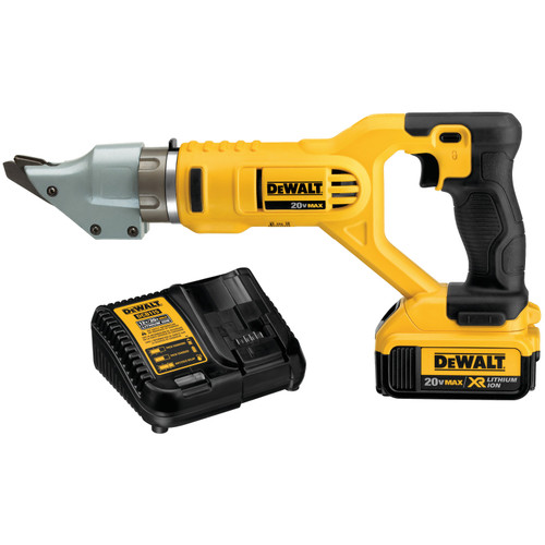 Dewalt DCS494M2 20V MAX* 14GA Swivel Head Shear Kit (4.0Ah Batteries)