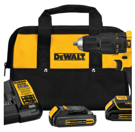 Dewalt DCD778C2 20V MAX* Brushless Compact 1/2" Hammer Drill/Driver Kit