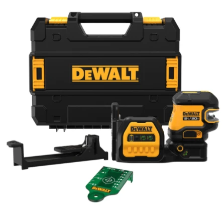 Dewalt DCLE34520GB 20V MAX* Cordless 5-Spot Green Line Laser (Tool Only)