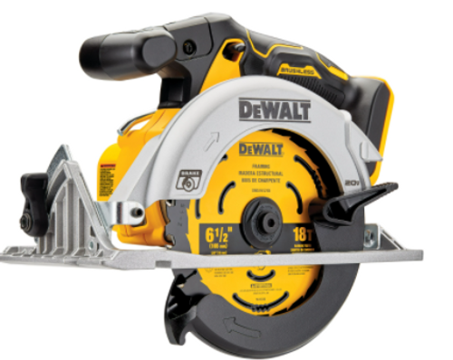 20V MAX* 6-1/2 IN. BRUSHLESS CORDLESS CIRCULAR SAW (TOOL ONLY) DCS565B