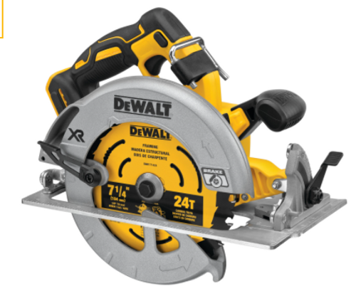 20V MAX* XR 7-1/4 IN. BRUSHLESS CIRCULAR SAW COMBO KIT WITH POWER DETECT? TOOL TECHNOLOGY DCS574B