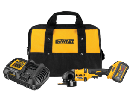 Dewalt DCG418X1 FLEXVOLT 60V MAX* Brushless 4.5"-6" Cordless Grinder with Kickback Brake Kit