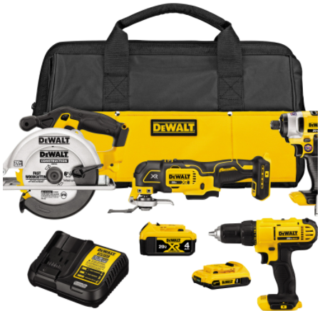 Dewalt DCK551D1M1 20V MAX* Cordless 5-Tool Combo Kit