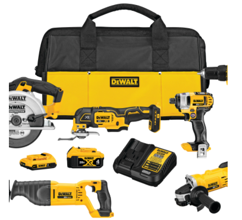 Dewalt DCK661D1M1 20V MAX* Cordless 6‑Tool Combo Kit