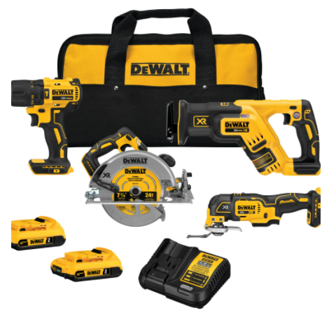 Dewalt DCK677D2 20V MAX* Brushless Cordless 6‑Tool Combo Kit