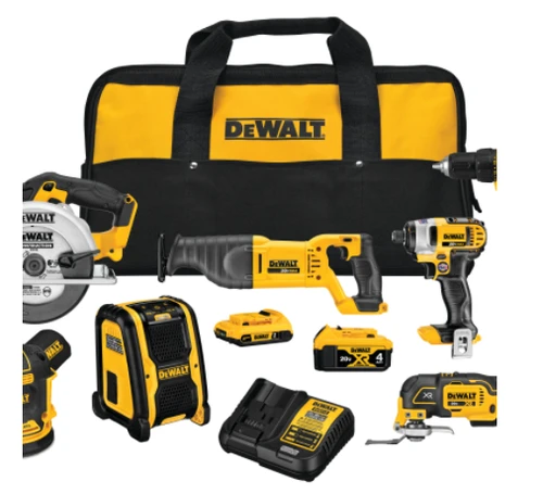 Dewalt DCK771D1M1 20V MAX* Cordless 7-Tool Combo Kit