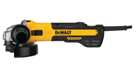 Dewalt DWE43240VS 5"/6" Brushless Variable Speed Slide Switch Small Angle Grinder w/ Kickback Brake