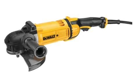 Dewalt DWE4559CN 9" 6,500 RPM 4.7 HP Grinder, No‑Lock, Pipeline Cover