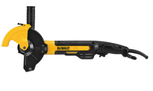 5 IN. / 6 IN. BRUSHLESS SMALL ANGLE GRINDER, RAT TAIL, WITH ADJUSTABLE CUT-OFF GUARD, KICKBACK BRAKE, NO LOCK DWE46266N