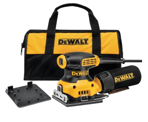 Dewalt DWE6411K 1/4" Sheet Palm Grip Sander Kit