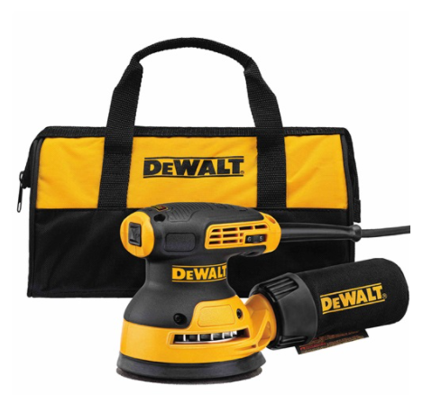 Dewalt DWE6423K 5" Variable Speed Random Orbit Sander Kit - Hook & Loop Pad