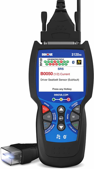 frill Opdage Blive skør Innova 3120RS Code Scanner - Professional OBD2 Scanner - Smog Test Scan Tool  - ODB1 Adapters - RepairSolutions2 App