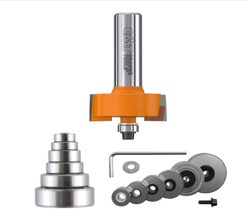 CMT 835.501.11,1'' + 3/8'',Rabbeting Router Bit Sets