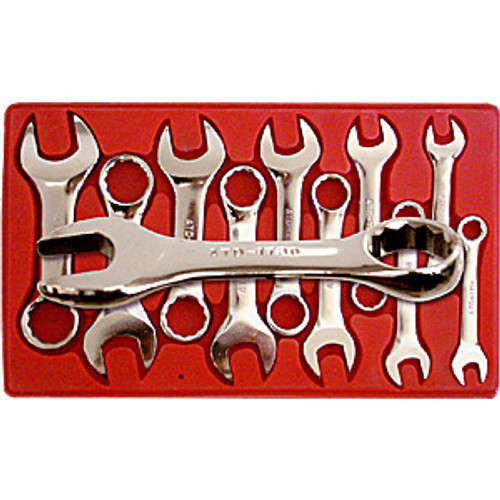 9 Metric Piece Super Thin Wrench Set V8 8109