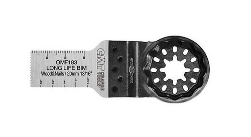 CMT OMF183-X1,20mm (13/16") Plunge and Flush-Cut for Wood & Nails. Long Life