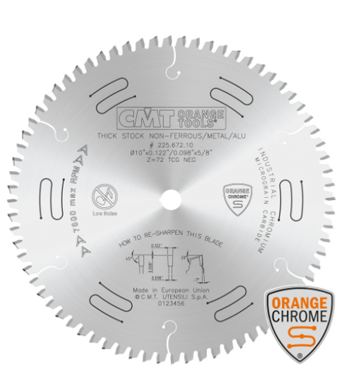 CMT 225.700.14,12'' + 1/64'',Industrial Xtreme Non-Ferrous Metal, PVC & Melamine Circular Saw Blades