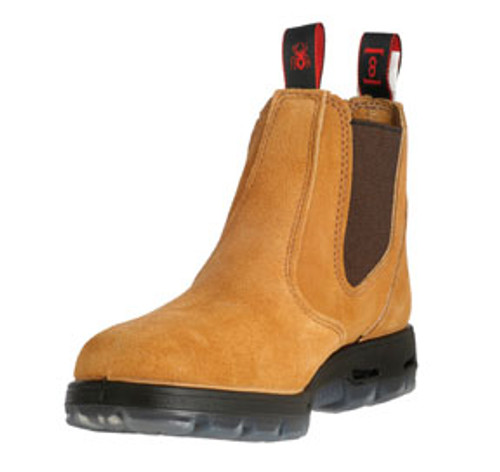 6-  Slip-On Banana Suede Leather Boots (Discontinued)