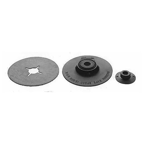 Milwaukee 4-1/2 x 5/8-11 backing pad kit