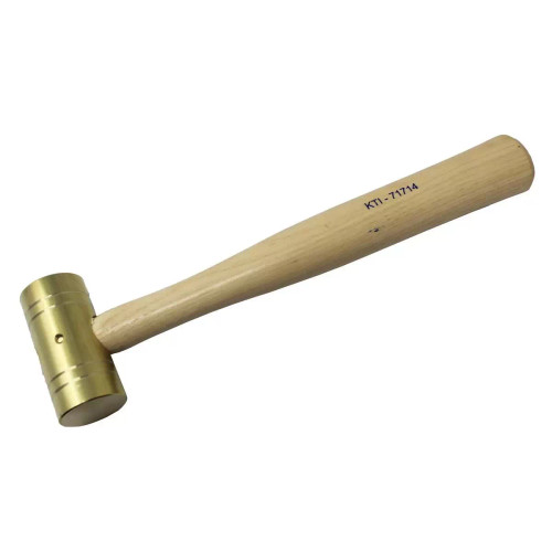 16 oz. Brass hammer with Wooden Hickory Handle