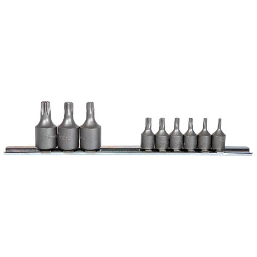 9-PIECE INTERNAL TORQ SOC SET, CARDED ON SOC