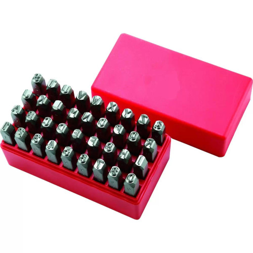 Steel Hand Stamp Set 36Pc