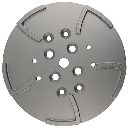 Diamond Vantage 10 Grinding Disc, 5/8 inch Arbor w/ 4 Bolt Holes, 10 Segment , Med Bond