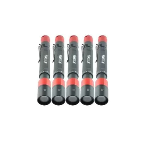 5 pack of Pen Light Rechg CREE LED XPG 120 Lumen