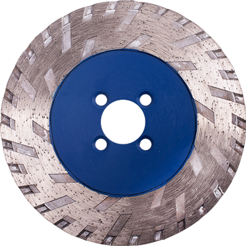 Diamond Vantage 5 x .100 x 7/8, w/ 4 inch Flush Cut Holes - Cutting & Grinding