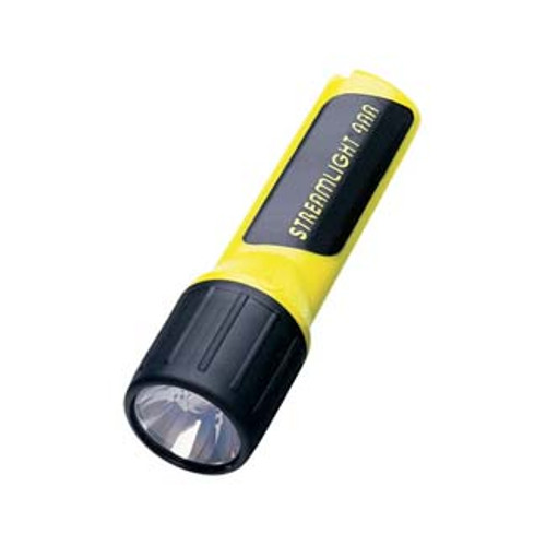 4AA Yellow Flashlight without Alkaline Batteries