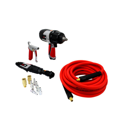 Milton? EXELAIR?Â› Bundle: Impact Wrench, Air Ratchet, Blow Gun,