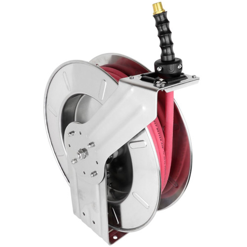 Milton? Industrial Stainless Steel Hose Reel Retractable