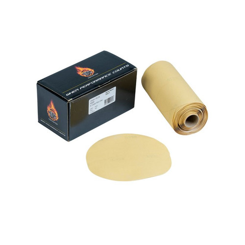 6" Gold PSA Disc Roll - 320 grit