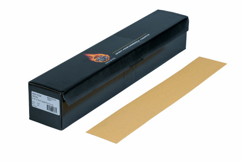 2.75" x 16.5" Gold PSA 120 File Board Paper