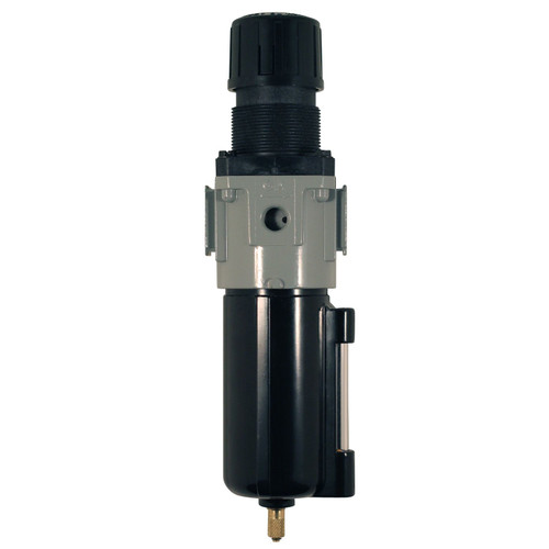 Milton? 1/2" NPT Metal Piggyback Filter Regulator