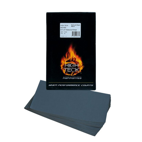 5.5" x 9" Waterproof Sheet 1500 grit