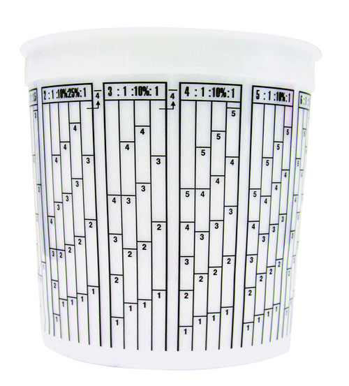 High Teck? MC32L Lid, Polypropylene, For High Teck? 1 qt Mixing Cups