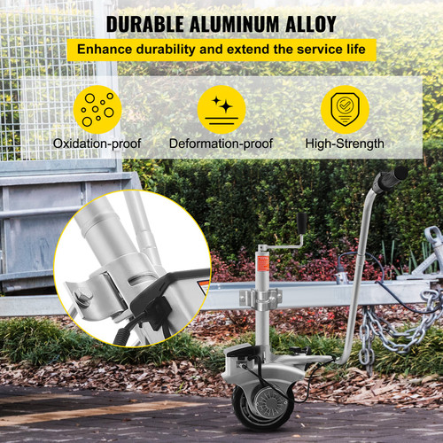 5000 lb  Motorised Jockey Wheels 12V Electric Trailer Mover Jack Dolly Boat
