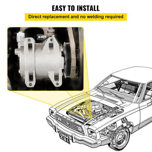 CO 10778JC ( 926008J021 )  for  2002-2006 Nissan Altima 2.5L A/C Compressor