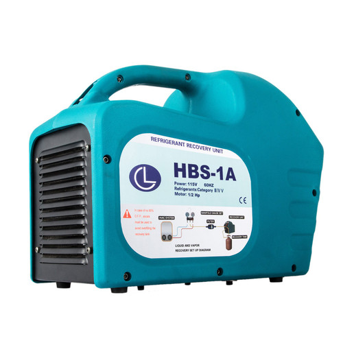 1/2HP Refrigerant Recovery Machine Portable 115V AC Refrigerant Recycling Machine Automotive HVAC 558psi Refrigerant Recovery Unit Air Conditioning Repair Tool (115V)