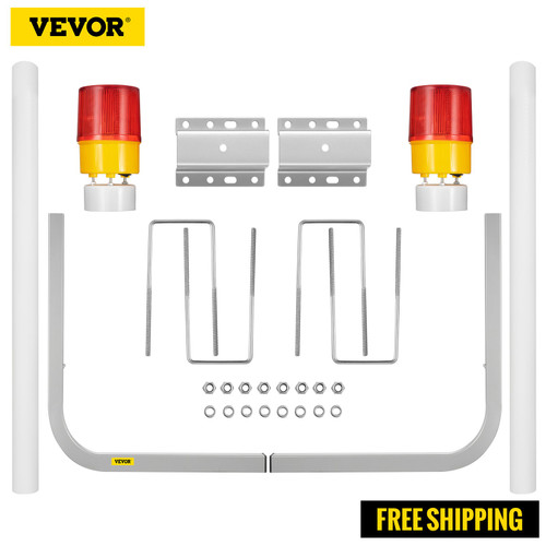 Boat Trailer Guide-on 60" Trailer Post Guide on w/ Tube Cover?LED Light