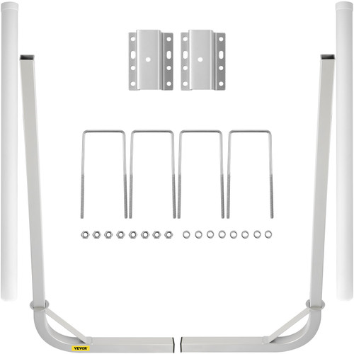 Boat Trailer Guide-on 48" Trailer Post Guide on with 2PCS PVC Tube Covers