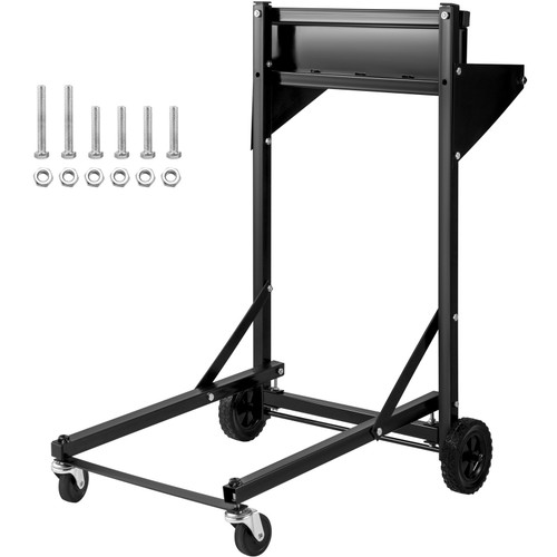 Boat Motor Stand, 300 LBS Outboard Motor Carrier, 135 KG Outboard Engine Stand, Four Wheels Boat Motor Dolly, Heavy Duty Multi Purposed Portable Boat Motor for Motor Repair, Maintenance, Storage