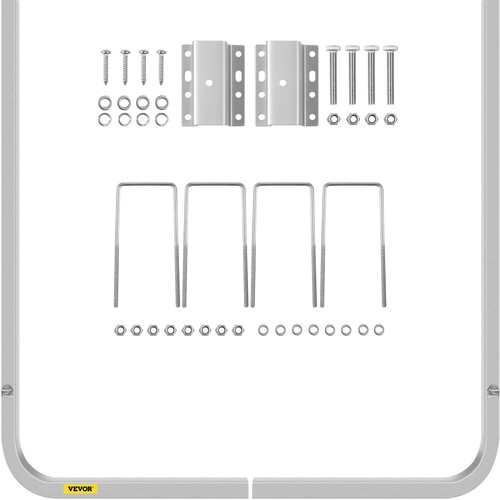 Boat Trailer Guide-ons 46" Aluminum Trailer Guide on 2PCS Trailer Guides