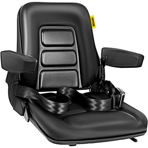 Universal Forklift Seat Full Suspension with Safety Belt