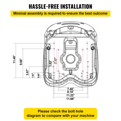 Forklift Seat Mower Seat Universal PVC High Back Tractor Seat TRAC Forklift Seat Mower Seat Universal PVC High Back Tractor Seat TRAC