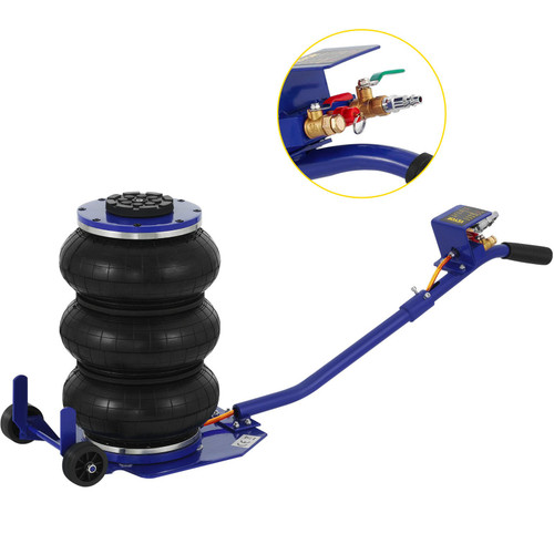 Triple Bag Air Jack Pneumatic Jack 6600lbs Heavy Duty Heavy Load Pneumatic Air Triple Bag Air Jack Pneumatic Jack 6600lbs Heavy Duty Heavy Load Pneumatic Air