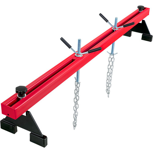 Engine Support Bar 1100 Lbs Capacity Engine Transverse Bar Engine Hoist 2 Point Lift Holder Hoist Dual Hooks, Engine Hoist Keeps Engine Stable for Home Garages & Auto Repair Shop Engine Support Bar 1100 Lbs Capacity Engine Transverse Bar Engine Hoist 2 Point Lift Holder Hoist Dual Hooks, Engine Hoist Keeps Engine Stable for Home Garages & Auto Repair Shop