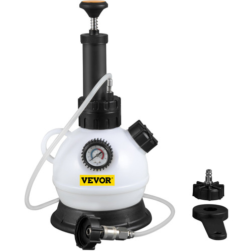 Brake Fluid Pressure Bleeder, 2L Large Capacity Brake Fluid Replacement Tool Set, Corrosion-resistant Brake Oil Replacement Kit for Most Cars, with Pressure Gauge and Relief Valve, Easy to Use Brake Fluid Pressure Bleeder, 2L Large Capacity Brake Fluid Replacement Tool Set, Corrosion-resistant Brake Oil Replacement Kit for Most Cars, with Pressure Gauge and Relief Valve, Easy to Use