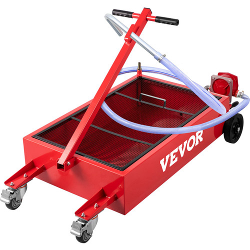 Oil Drain Pan 20 Gallon Oil Drain Tank, 76L Low Profile Oil Drain Pan, Large Capacity Oil Change Pan, Foldable Hand, with Pump, Hose, Swivel Casters Wheels for Car, SUV, Trucks Oil Draining Oil Drain Pan 20 Gallon Oil Drain Tank, 76L Low Profile Oil Drain Pan, Large Capacity Oil Change Pan, Foldable Hand, with Pump, Hose, Swivel Casters Wheels for Car, SUV, Trucks Oil Draining